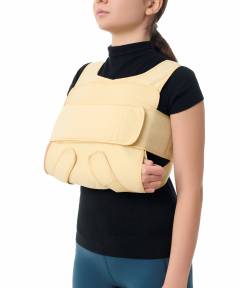Shoulder joint fixing bandage (Desault bandage)