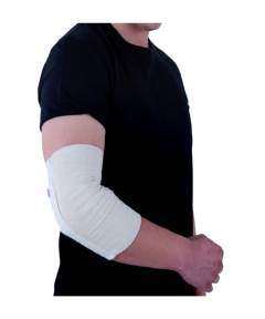 Elastic bandage for the elbow joint