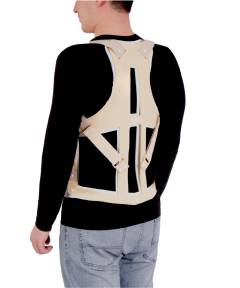 Orthopedic chest-lumbar rigid corset