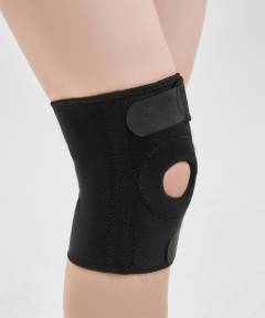 A medical neoprene bandage for knee joint fixation (adjustable)