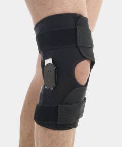 Medical neoprene bandage for fixation of the knee joint (articulated)