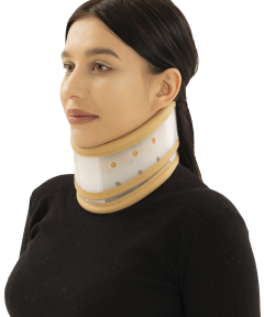 Rigid orthopedic collar (without chin fixation)
